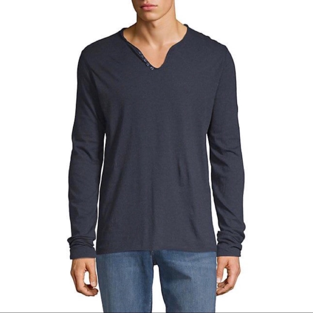 Zadig & Voltaire Grey Henley